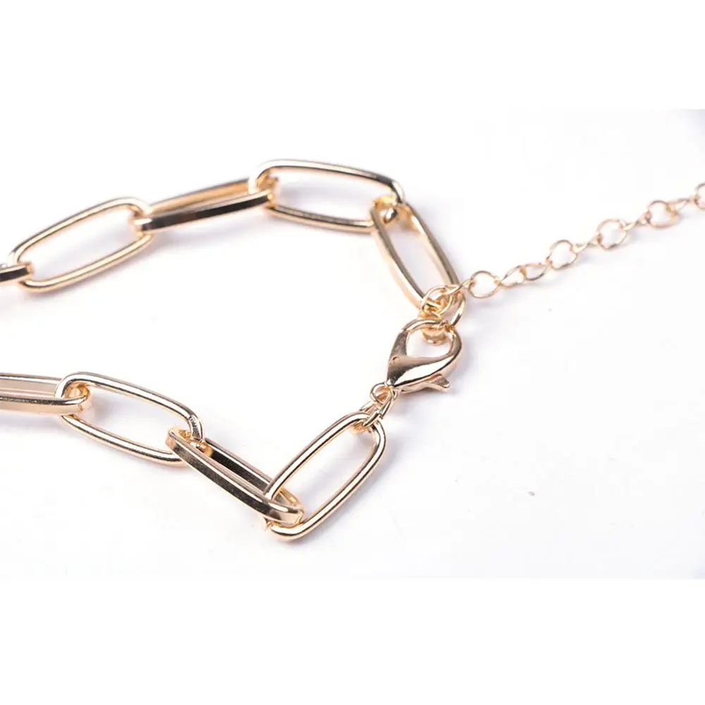 Женское Ожерелье из нержавеющей стали в стиле панк|Подвески| |