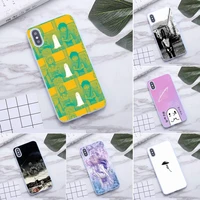 goodnight punpun phone case for iphone 12 11 pro max mini xs 8 7 6 6s plus x se 2020 xr candy purple silicone cover