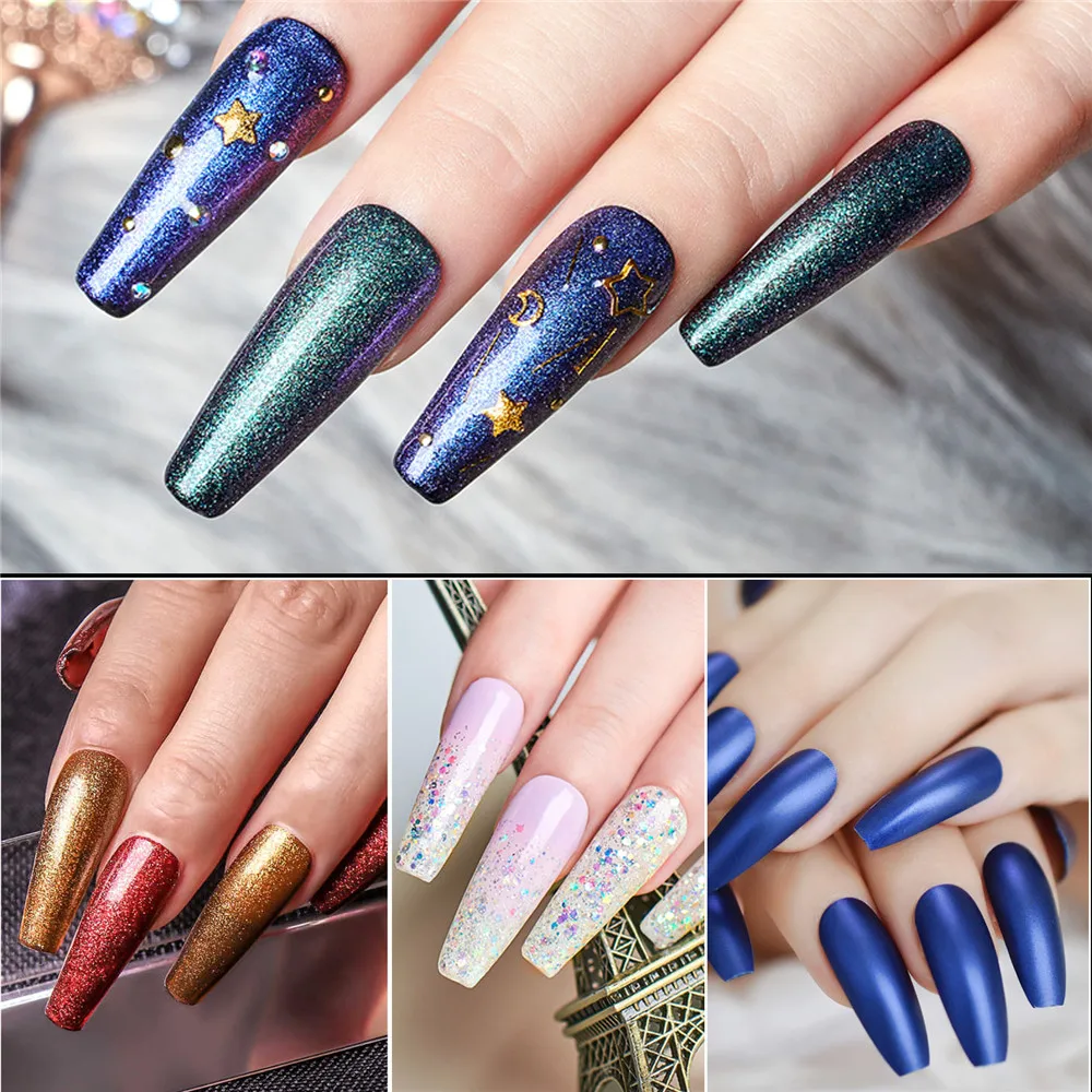 

200pcs False Nails Tips Acrylic Ballerina Artificial Tips Transparent/Clear Capsule Press On Nails Full Cover Fake Nail