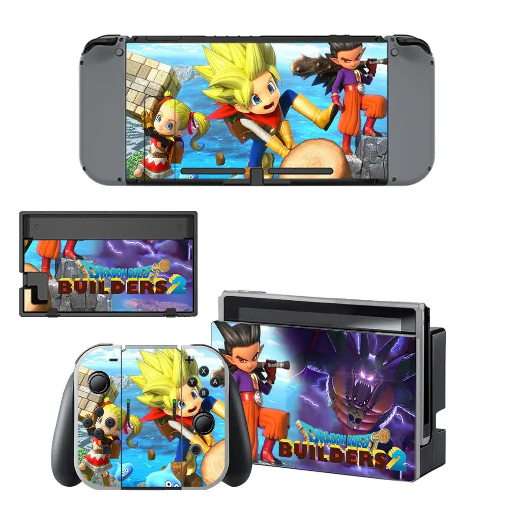 Сменные наклейки Dragon Quest nid для nintendo switch skin Switch полный комплект лицевой панели