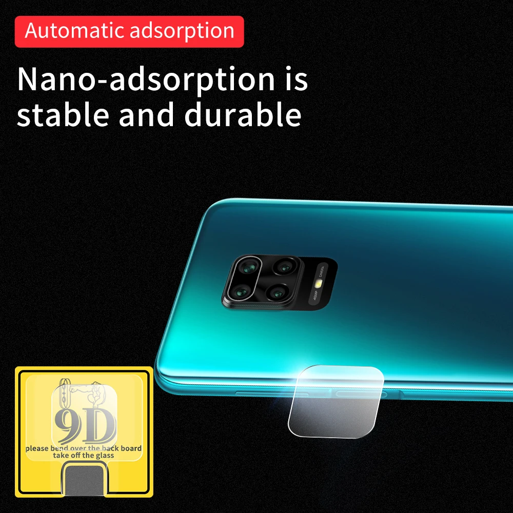 1 шт. Защитное стекло для объектива Xiaomi Mi 10 Lite Mi10 Pro Redmi K30 Note 9 8 8T 8A пленка экрана
