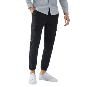 Брюки SEMIR мужские повседневные зимние, облегающие штаны, брюки-карандаш из смешанного хлопка, модные облегающие брюки