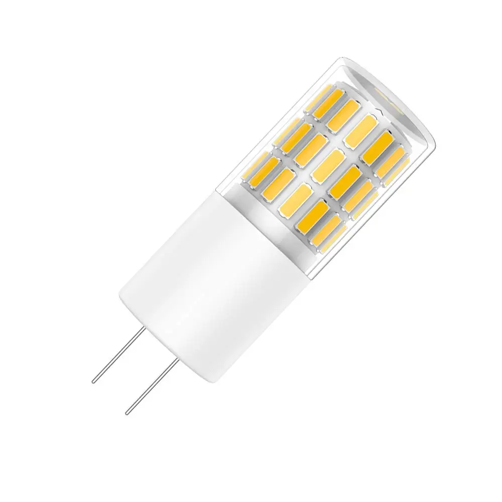 G4 светодиодный светильник 3 Вт с регулируемой яркостью 45 SMD 4014 s теплый белый 3000K