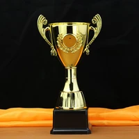 hx2014 new style plastic trophy sports trophy awards ceremony gold plated souvenir crt cup for sport tournaments trofeu futebol