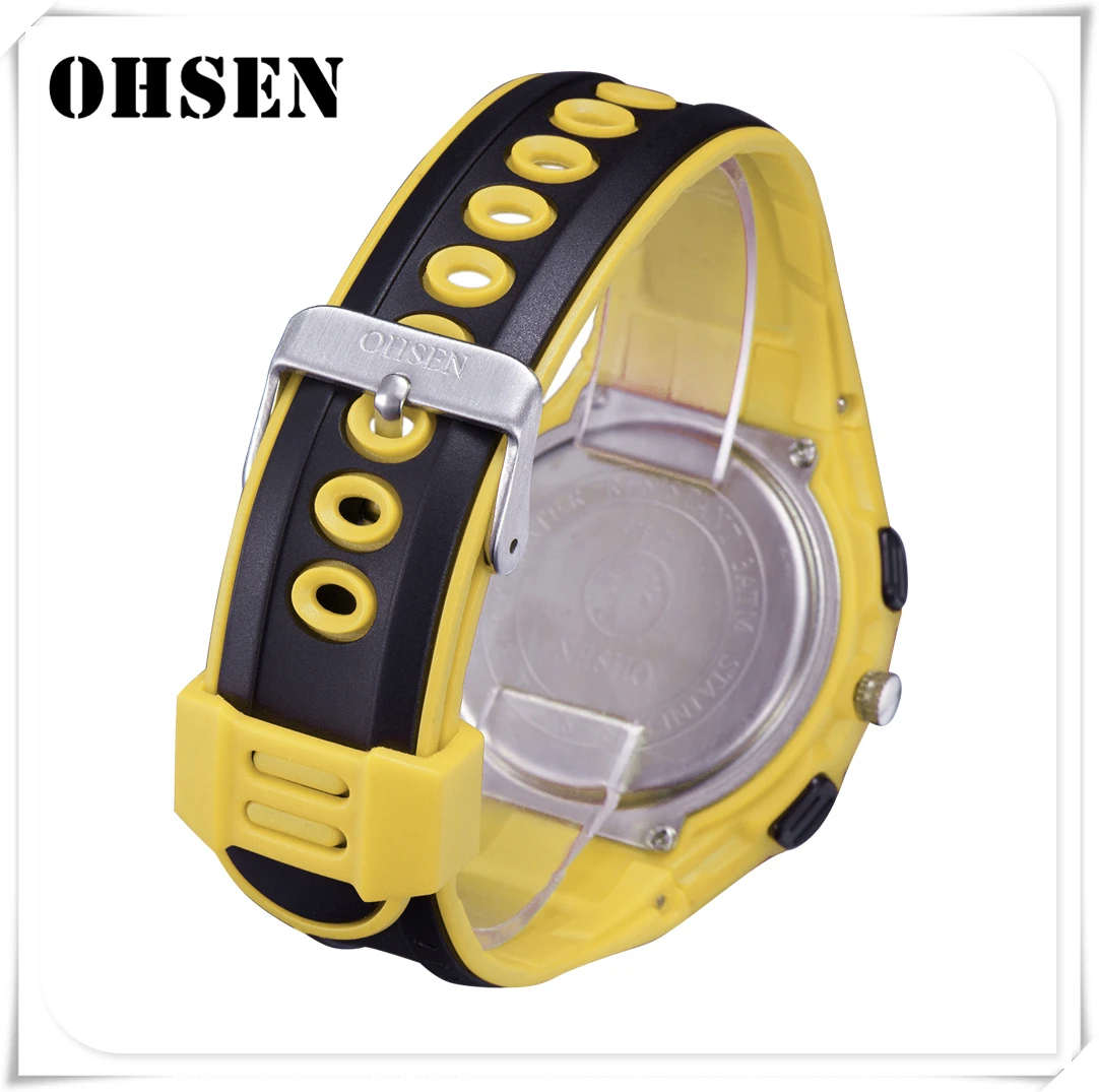 Ремешок OHSEN для наручных часов резиновый браслет AD1309 20 мм спортивные