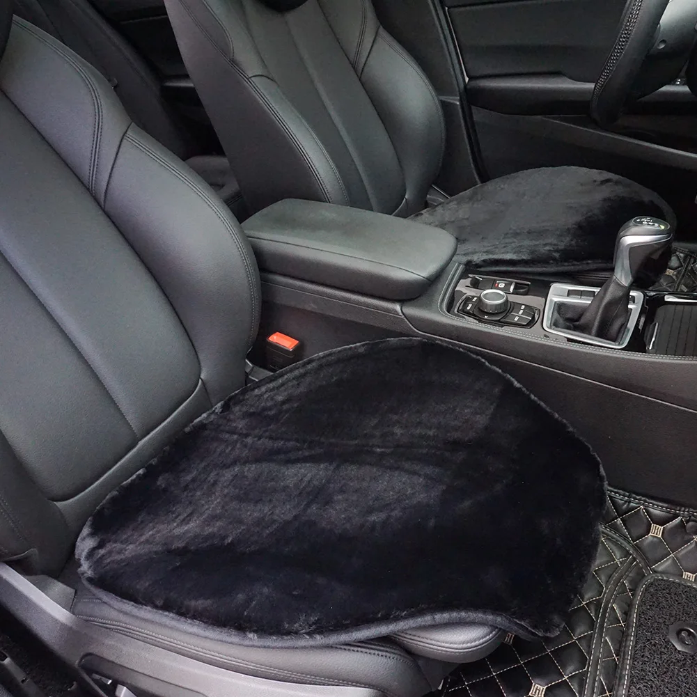 GSPSCN 1cp мягкая Роскошная Подушка на сиденье из искусственной овчины Зимний Теплый