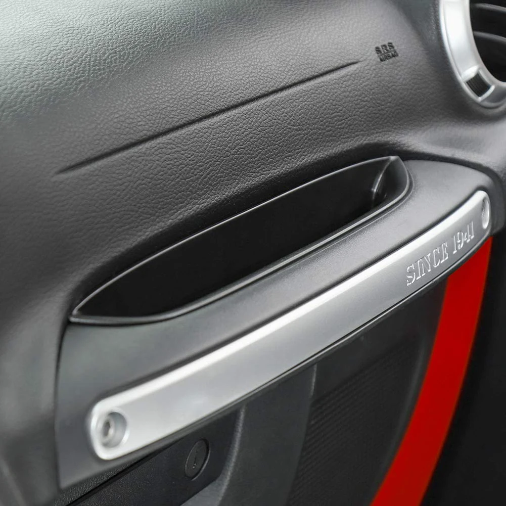 ABS Passenger Storage Tray Car Seat Grab Bar Credit Card Phone Sunglasses Box for Jeep Wrangler JK JKU 2018-2019 | Автомобили и