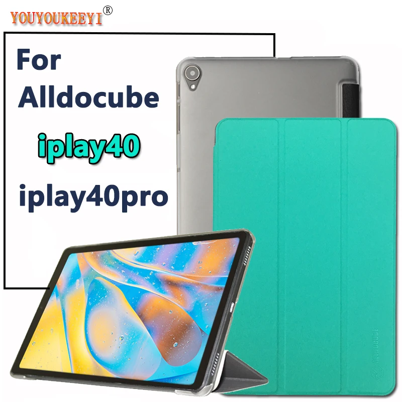 

New Case For Alldocube iplay40 2020 10.4inch Tablet Ultra thin Three fold Stand cover For Cube iplay40pro +gift