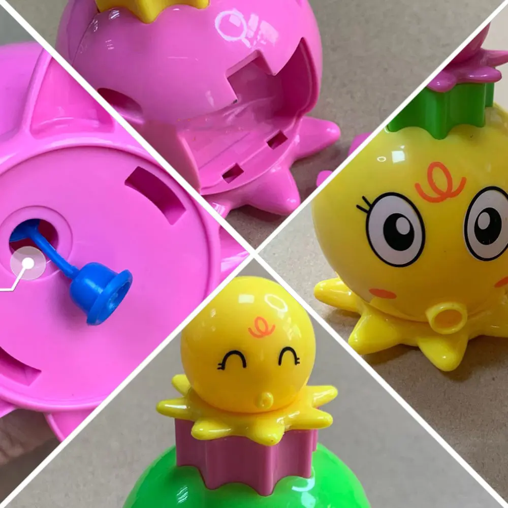

3Pcs Mini Octopus Tricky Water Shooting Octopus Baby Bathing Playthings