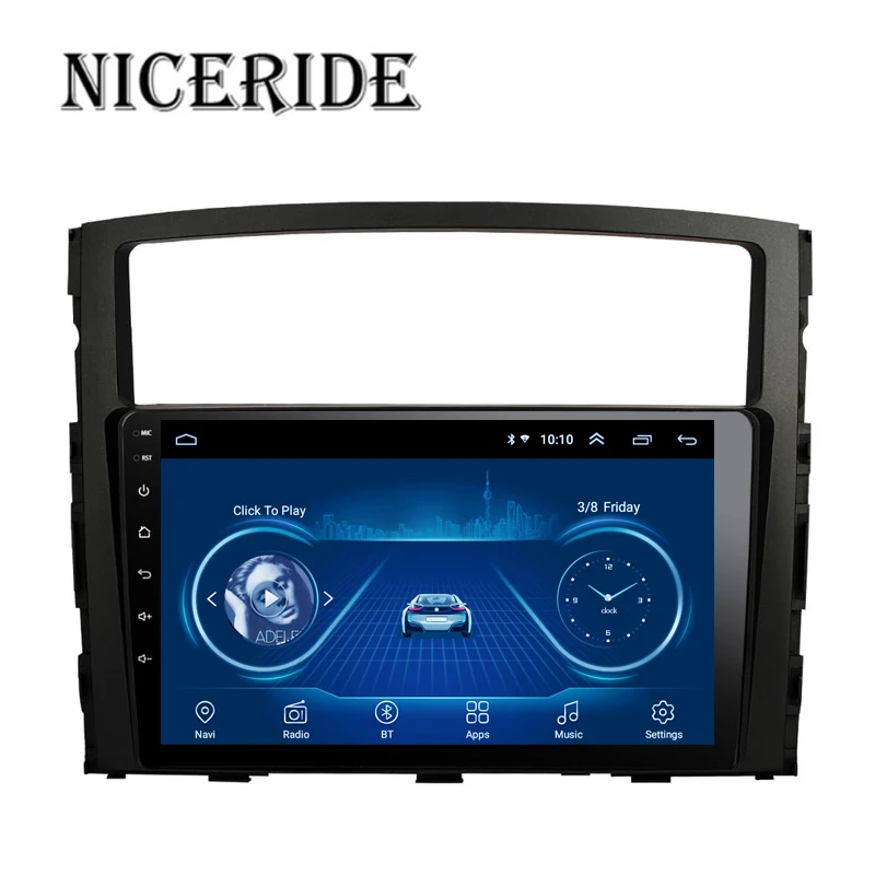 9 &quotAndroid 8 1 2 Din автомобильное радио gps навигационное головное устройство для MITSUBISHI