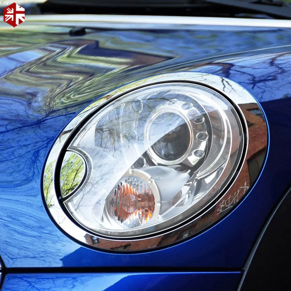 2 Pcs Self Healing Transparent TPU Sticker Car Headlight Protective Film For MINI Cooper S R56 Clubman R55 JCW One Accessories 2 Pcs Self Healing Transparent TPU Sticker Car Headlight Protective Film For MINI Cooper S R56 Clubman R55 JCW One Accessories