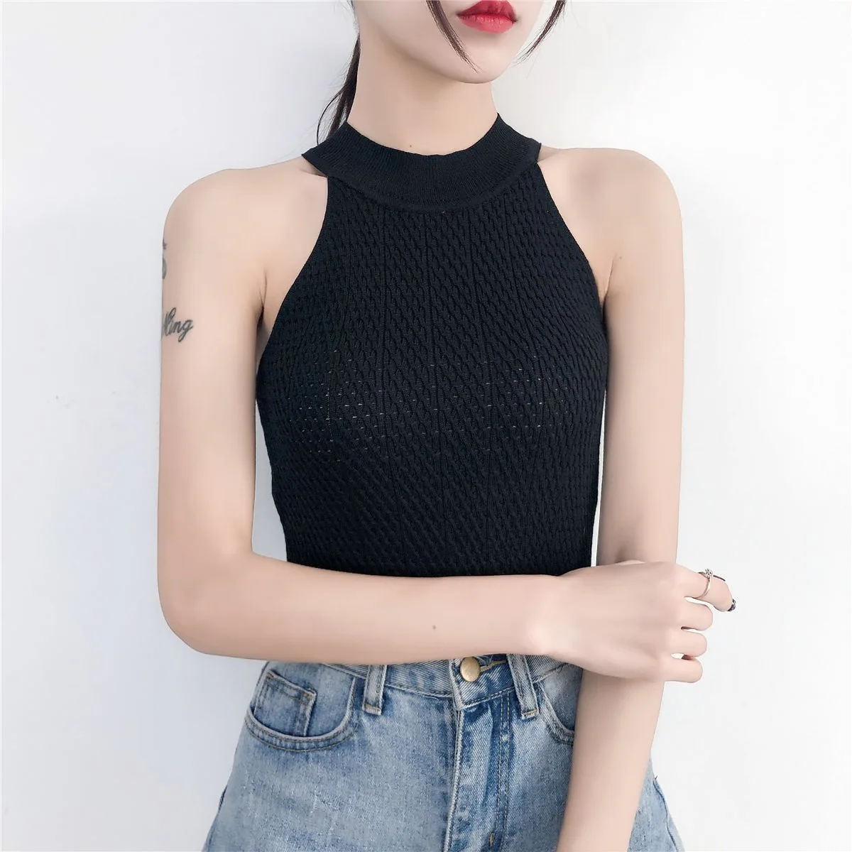 Женская одежда 2020 Весна Осень корейский vestidos Новый сексуальный утечки плеча