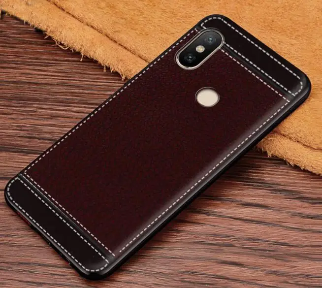 Мягкий чехол из ТПУ с текстурой личи для UMIDIGI F1 Play задняя крышка Capa | Мобильные