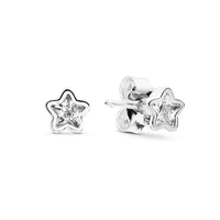 couple 2021 sterling silver stud earrings body aesthetic christmas girl spring gift earrings for woman party jewelry making
