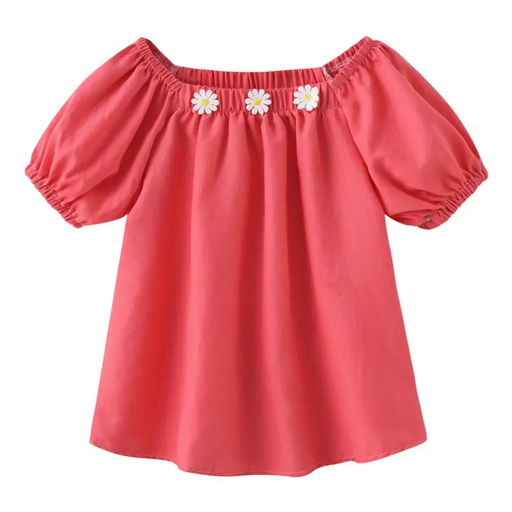 

Summer Baby Girl Cotton Short Sleeve T-Shirts Toddler Casual Outfits New Arrival