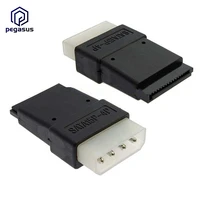 4 pin molex pc ide male to 15pin sata female power adapter convertor connectors