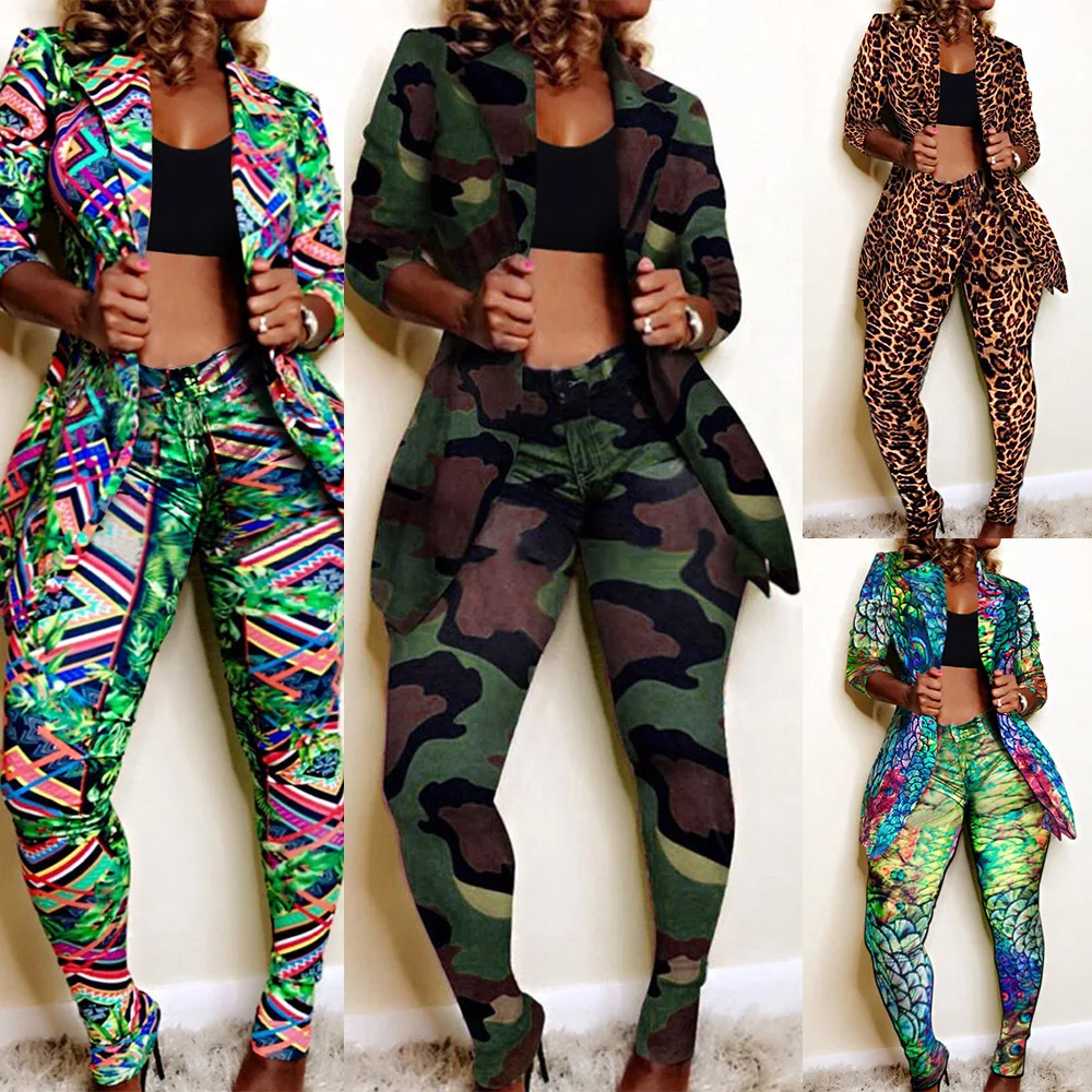 Женский костюм осень и зима Последний Горячий стиль Последняя мода в зиму женск