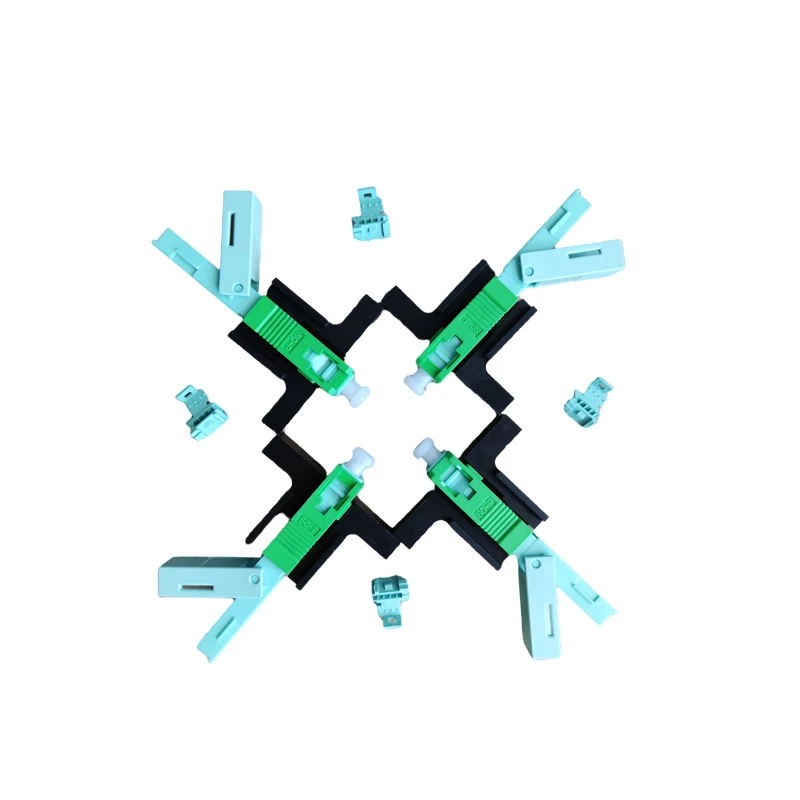 Горячая Распродажа 50 шт. 100 SC APC Быстрый разъем одномодовый FTTH инструмент холодный