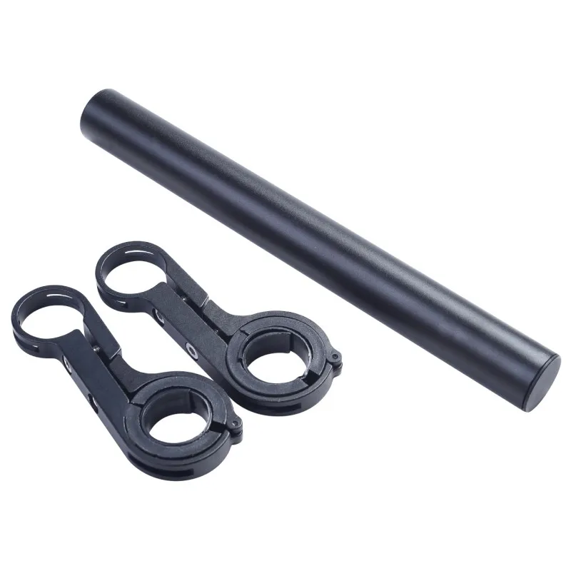 bicycle handlebar extender bracket extended rack for road mtb bike computer headlight flash light phone holder bike accessories free global shipping