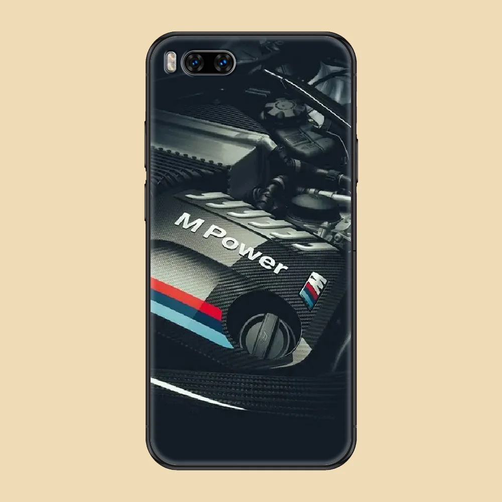 

Car B W M Phone case For Xiaomi Mi Max Note 3 A2 A3 8 9 9T 10 Lite Pro Ultra black soft coque fashion shell art back 3D