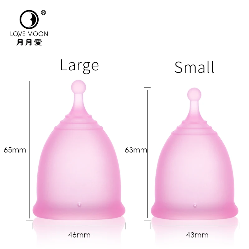 50 шт. медицинский Класс силиконовый женственная менструальная чаша Для женщин