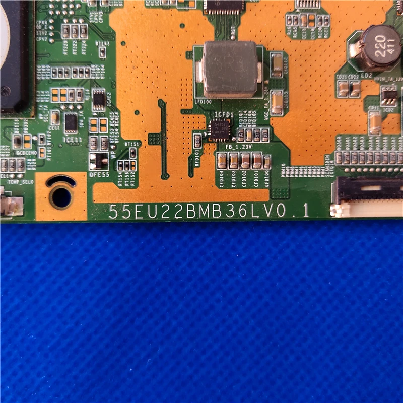 Good test for 55PUS8809/12 logic board 55EU22BMB36LV0.1=55EU22BMB36LV0.2 LTA550FJ01 LJ96-29444E 55K680UAD T-CON board