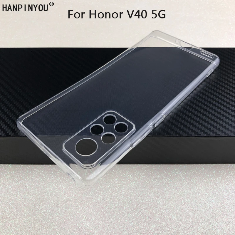

Для Honor V40 HonorV40 5G 6,72 "Новый Ультратонкий Мягкий силиконовый гелевый прозрачный защитный чехол из ТПУ для камеры задняя крышка