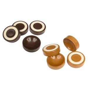 4pcs Non-Skid Furniture Gripper Cups Floor Protectors 43mm Furniture Wheel Stoppers for Chair Table Sofa Bed Pianos Cribs