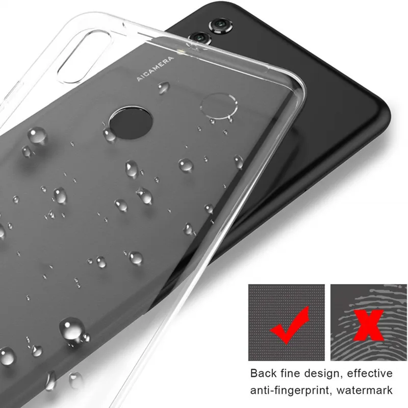Роскошный чехол для huawei Honor 8X Capinhas ультра тонкий мягкий силиконовый из ТПУ 7X BND-L21