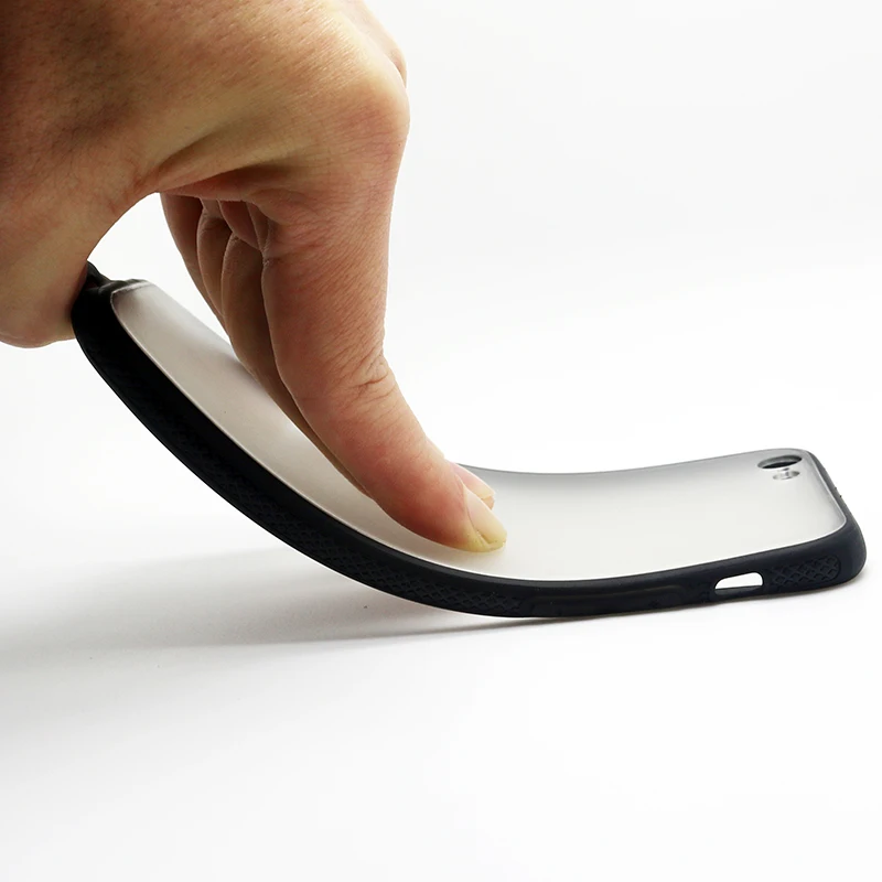 Литые Чехлы для телефона из термополиуретана + черные чехлы iPhone X 6 7 8 plus 5 5S 6s se Apple