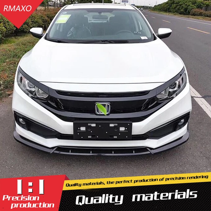 Задний спойлер для переднего бампера Honda Civic SCK ABS 2019 2020|Спойлеры и крылья| |