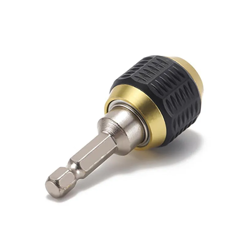 

60mm Hexagonal Shank Quick Coupling 1/4 Inner Hex self-locking Connecting Rod Drill Bit Holder Drill Chuck Adapter Dropshipping