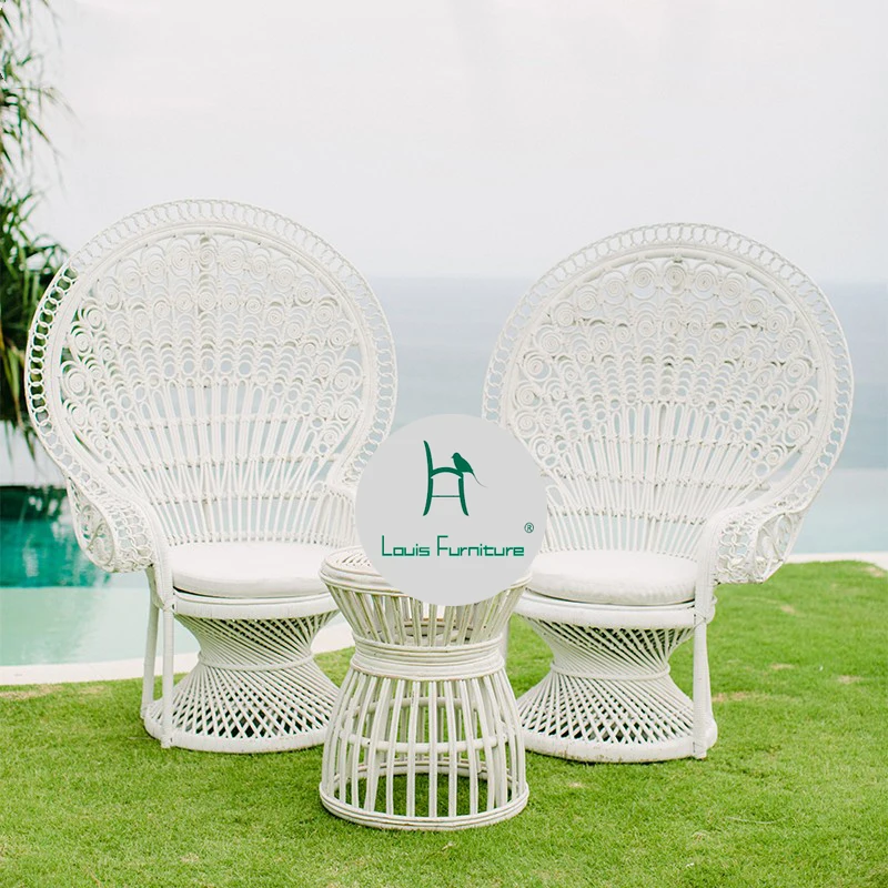 Стул Louis Fashion для гостиной креативный диван ручной работы из ротанга балкона