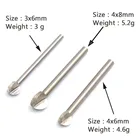 3 шт. 3-10 мм белый стальной деревообрабатывающий фрезерный Резак деревообработка корневая резьба электрические инструменты вращающиеся аксессуары сверло Dremel резное