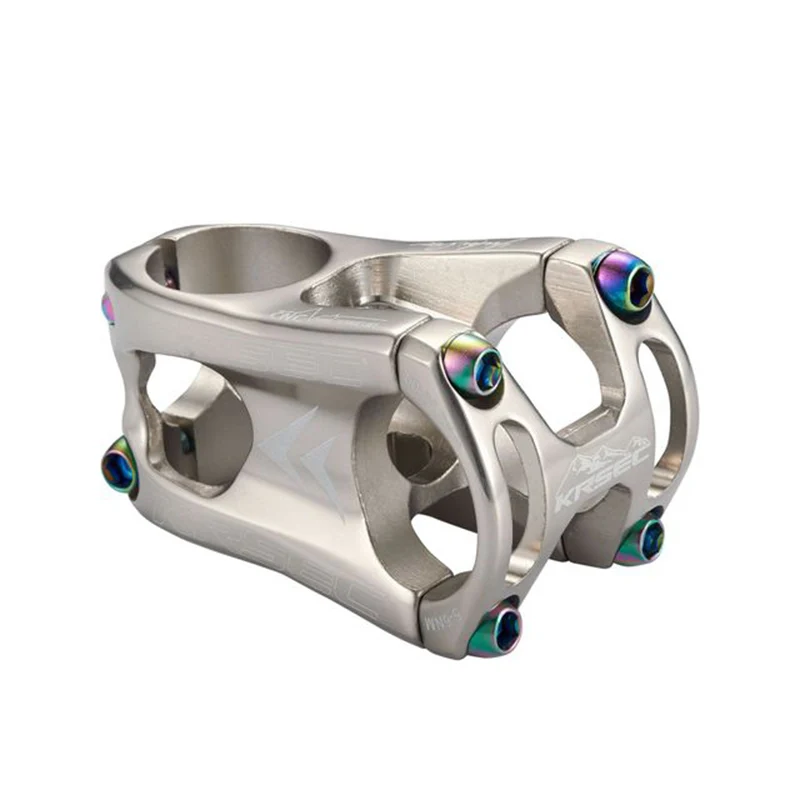 

31.8/50mm Handle Hollow Aluminum Alloy Short Riser CNC Ultra-light Hollow Short Stem Bicycle Faucet Accessories