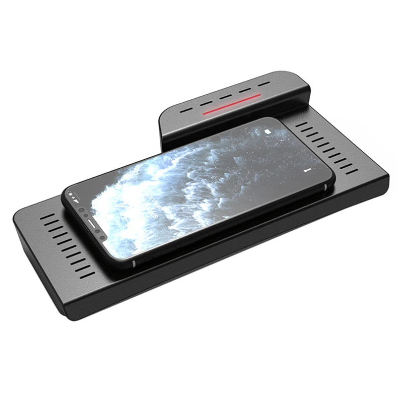 

Car Fast 15W Qi Wireless Charger Phone Panel for Jeep Grand Commander 2018 2019 Wireless Charging Pad Holder