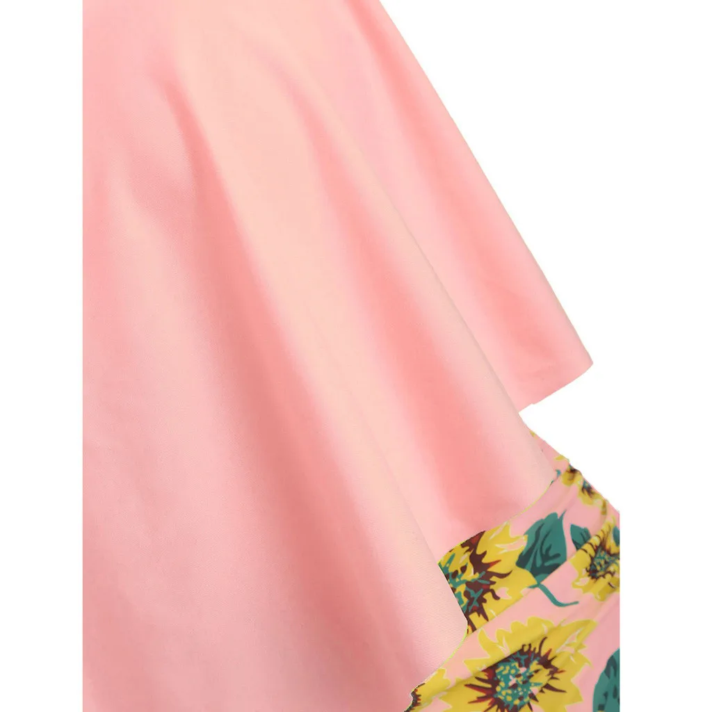 

Fashion sexy summer 2020 Women's Two Pieces Bathing Top Ruffled With High Waisted Bottom Bikini Set wire free beachwear suit #W