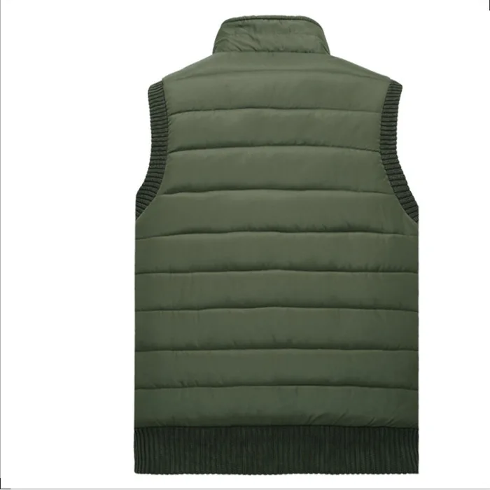 Новинка 2020 зимняя модная мужская жилетка с бархатной подкладкой Толстая Теплая