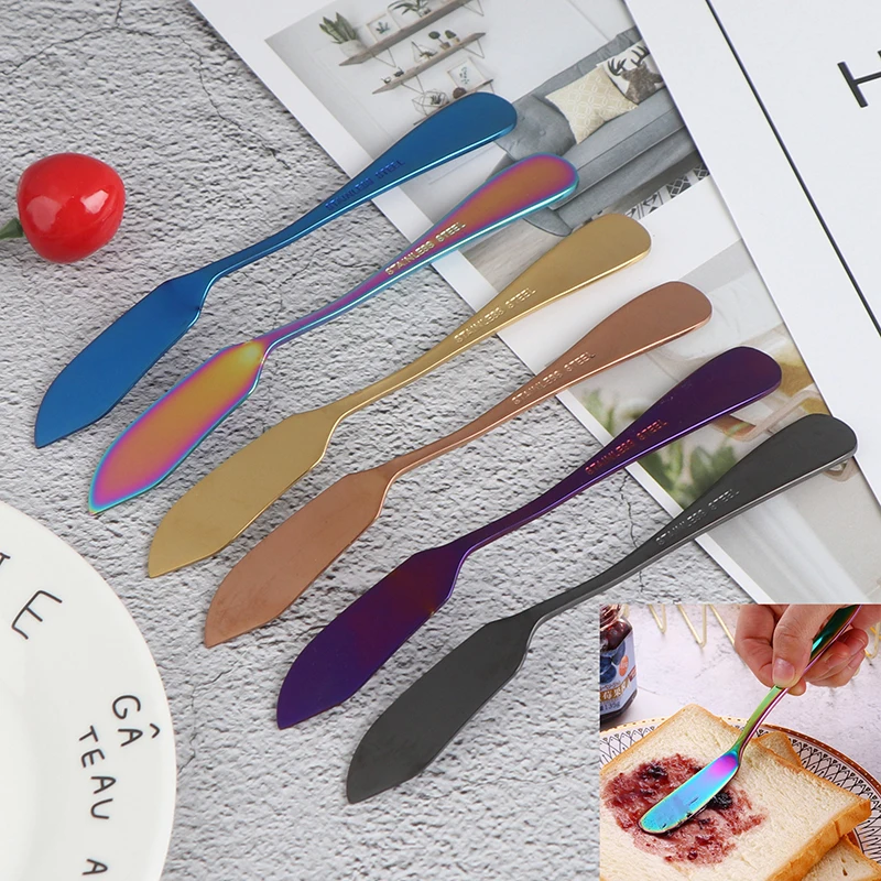 304 Нержавеющая сталь нож для масла и сыра десертное варенье разбрасыватель