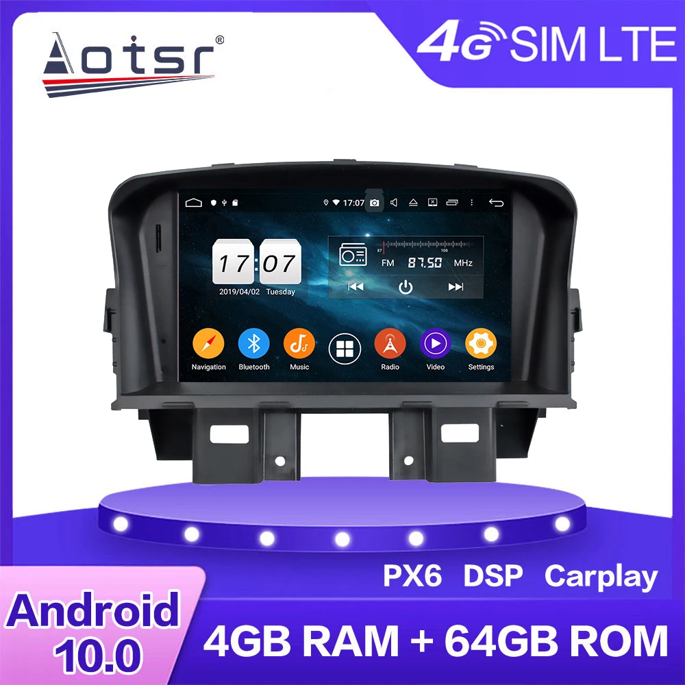 

Автомобильный DVD-плеер на Android для Chevrolet CRUZE 2008-2011, мультимедийное радио, стерео PX6, автомобильный GPS-навигатор, 4G LTE, Wi-Fi, BT, головное устройство