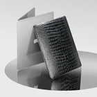 Чехол из искусственной кожи под крокодила для ноутбука Macbook Air 13 M1 2020 A2337 Touch Bar ID Pro Retina 11 12 13,3 15 16 дюймов A1932 черный чехол