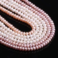 natural freshwater pearls beads high quality 38 cm punch loose beads for jewelry making diy women necklace bracelet 4 5 mm