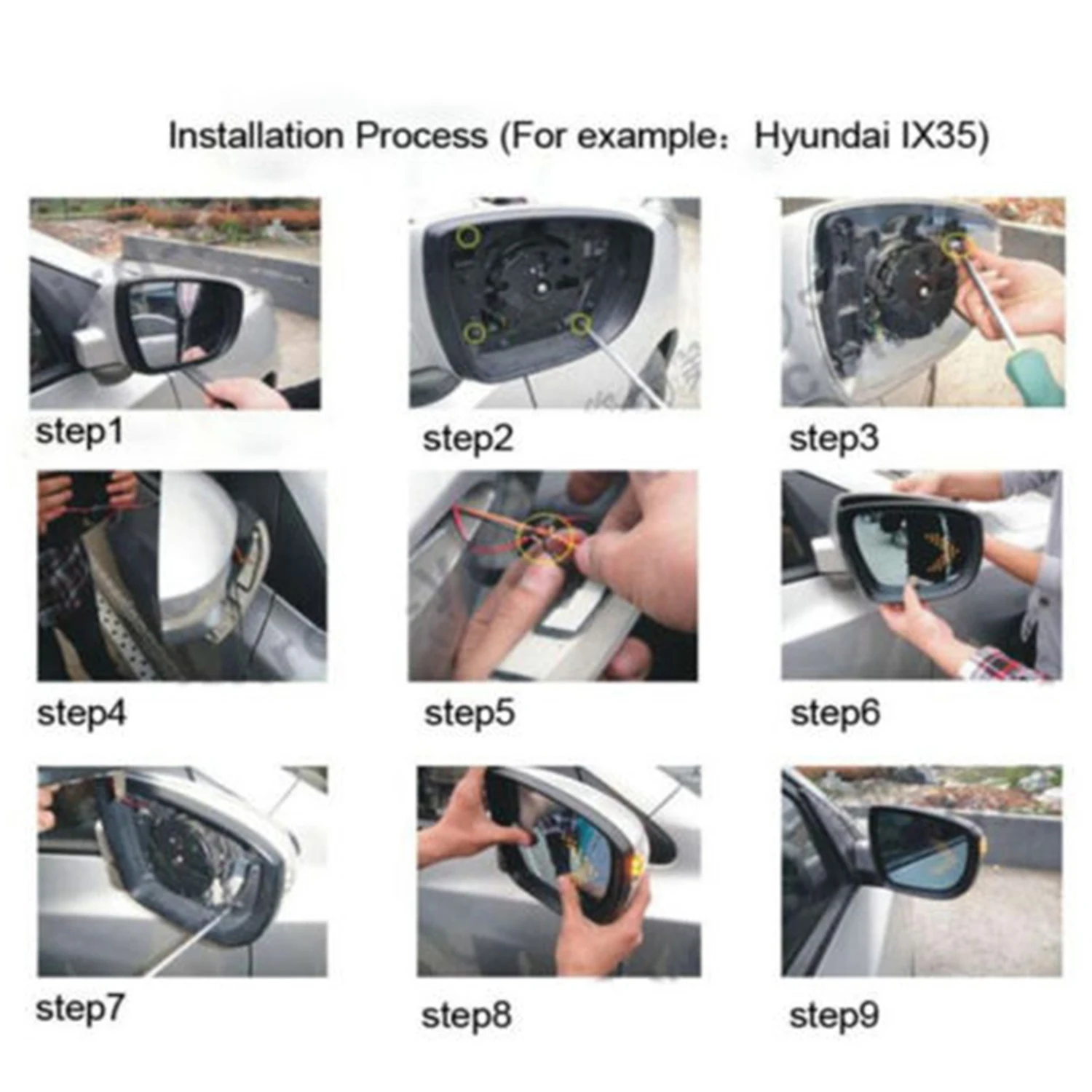 

14 SMD LED Lamp Rear View Mirror Warning Car Arrow Light Indicator Yellow DC12V 5.5*4cm Motorcycle Turn Signal