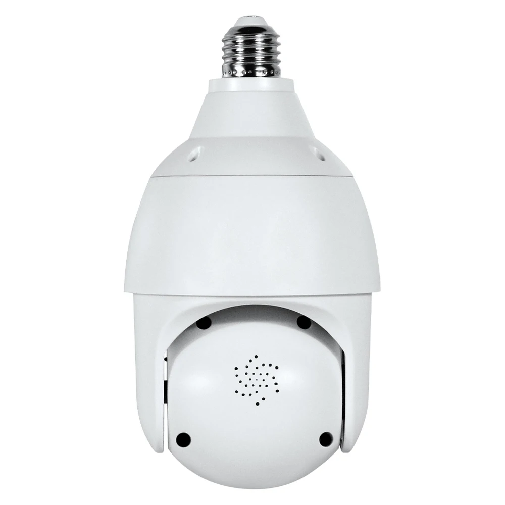 GUUDGO 3MP WIFI E27 Lamp Bulb IP Camera Night Vision PTZ Security CCTV Video Surveillance work with Tuya Smart Life | Безопасность и