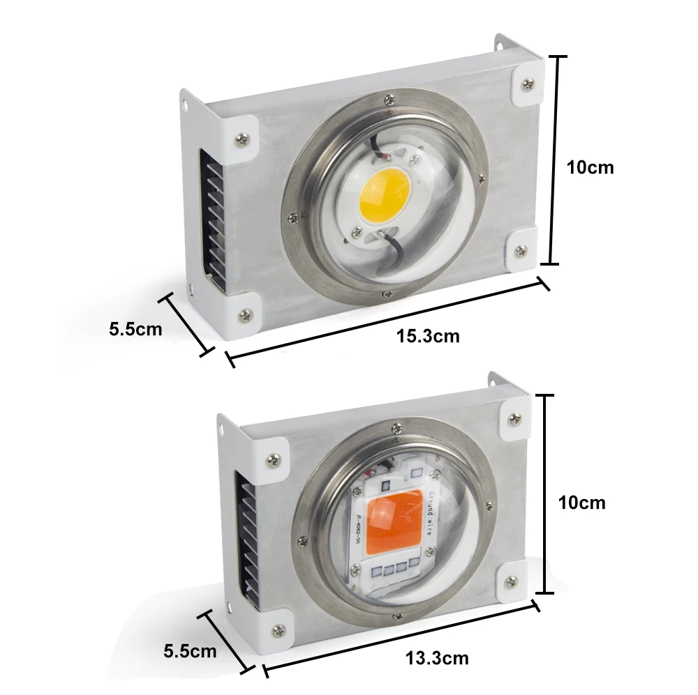 CF GROW COB светодиодный светильник для выращивания полного спектра CXB Series100W Citizen светодиодный светильник для выращивания растений для комнатной палатки теплицы гидропоники