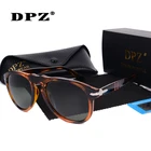 2021 DPZ поляризованные солнцезащитные очки мужские роскошные классические винтажные Стив 007 Даниэль Крейг брендовые дизайнерские солнцезащитные очки для вождения Oculos 649