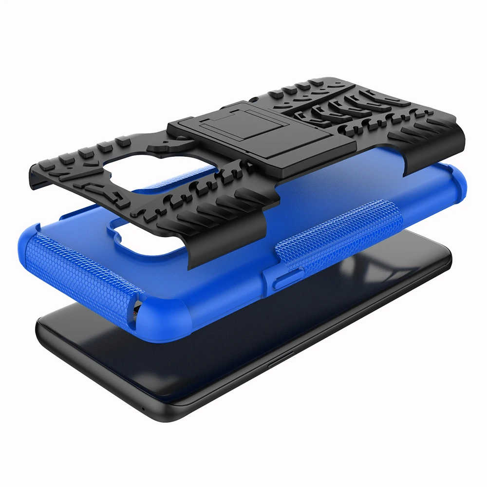 Чехол для Samsung S 9 + чехол Galaxy S9 Plus прочный двухслойный противоударный жесткий