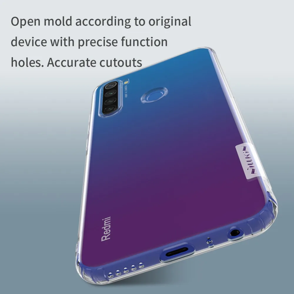 Для Xiaomi Redmi Note 8T 8 7 Pro 4X4 Nillkin ТПУ чехол для телефона силиконовый чехол кристально чистый чехол для Redmi Note 8T 8 7 Pro Чехол
