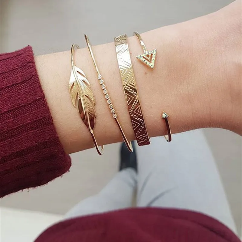 Многослойный женский браслет из сплава в богемном стиле милая яркость