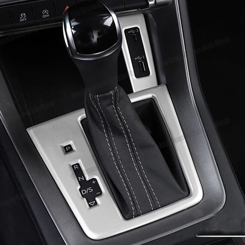 

Автомобильная центральная консоль Lsrtw2017, панель переключения передач, рамка, планка для Audi Q3 2019 2020 2021, аксессуары для интерьера, автомобильн...